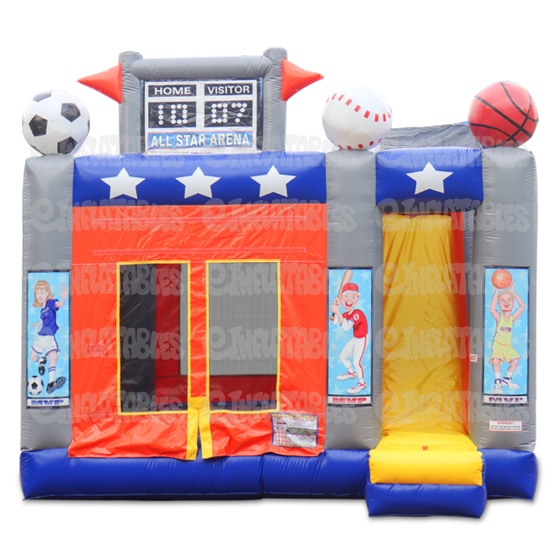 4 in 1 Inflatable All Star Arena Combo