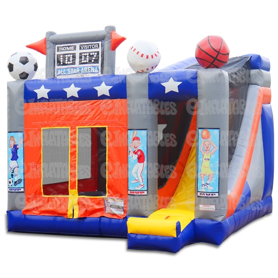 4 in 1 Inflatable All Star Arena Combo