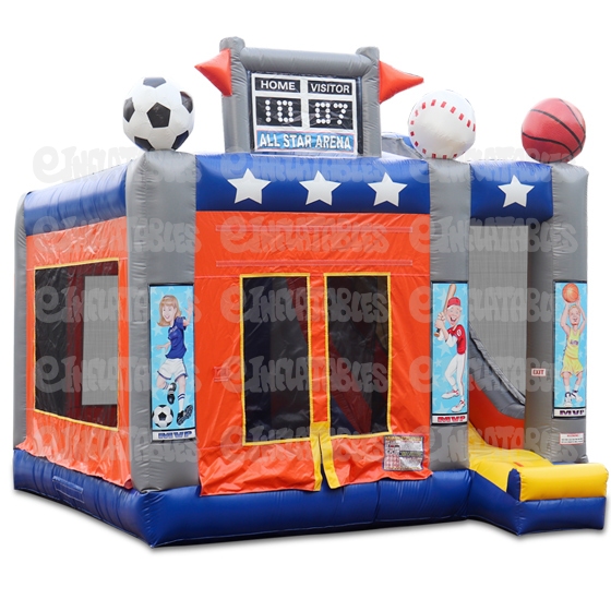 4 in 1 Inflatable All Star Arena Combo