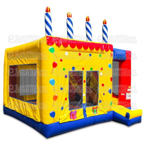 4 in 1 Inflatable Birthday Cake Combo