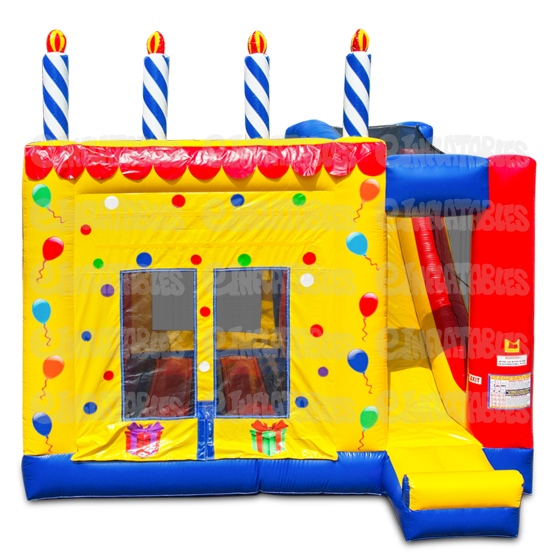 4 in 1 Inflatable Birthday Cake Combo