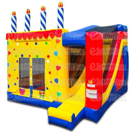 4 in 1 Inflatable Birthday Cake Combo