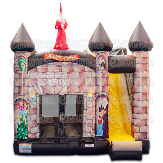 4 in 1 Inflatable Wizards Castle Combo