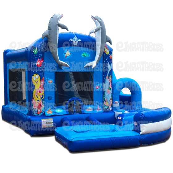 Jump N Splash Under The Sea w/ Pool