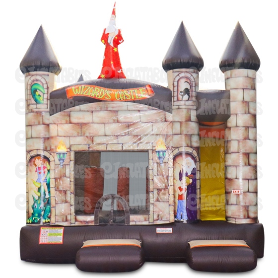 5 in 1 Wizards Castle Inflatable Combo