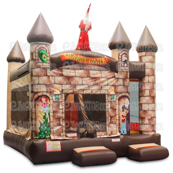 5 in 1 Wizards Castle Inflatable Combo