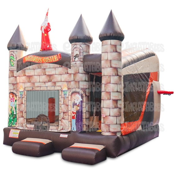 5 in 1 Wizards Castle Inflatable Combo