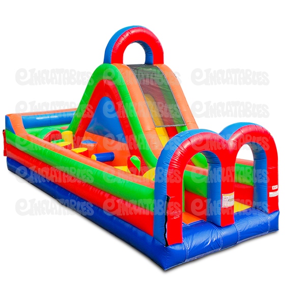 Inflatable Obstacle Course Mini Turbo Rush Section B