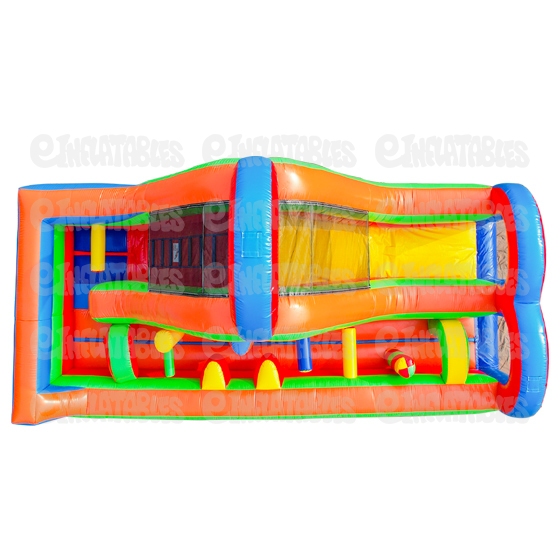 Inflatable Obstacle Course Mini Turbo Rush Section B