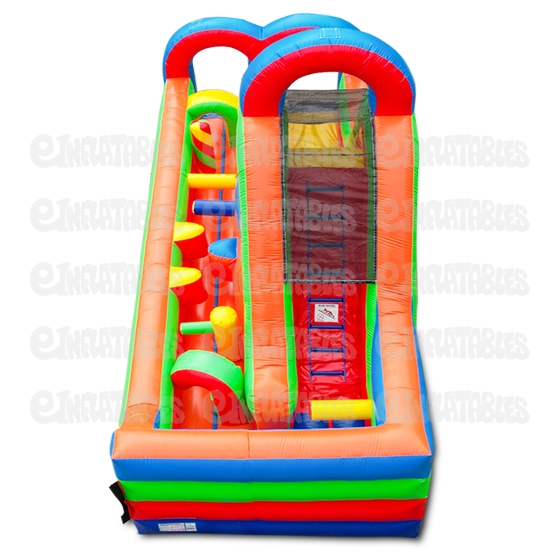 Inflatable Obstacle Course Mini Turbo Rush Section A