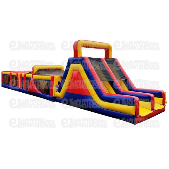 Inflatable Mega Obstacle Challenge Course Sections 1, 2, & 3