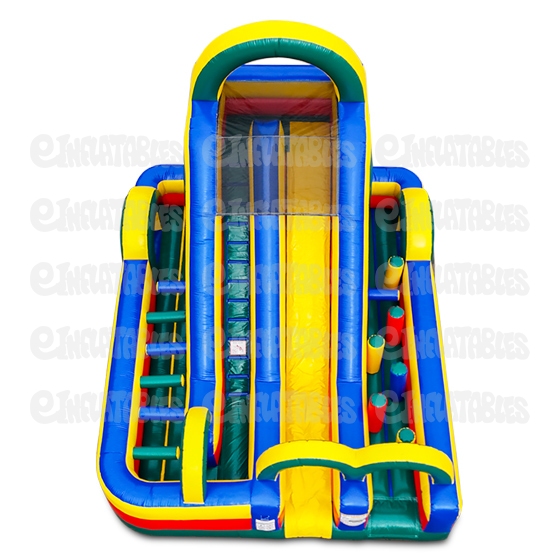 18 Slide & Obstacle Funhouse Combo