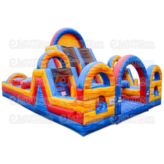 Inflatable Obstacle Course Mystic Turbo Rush 360 3 Piece