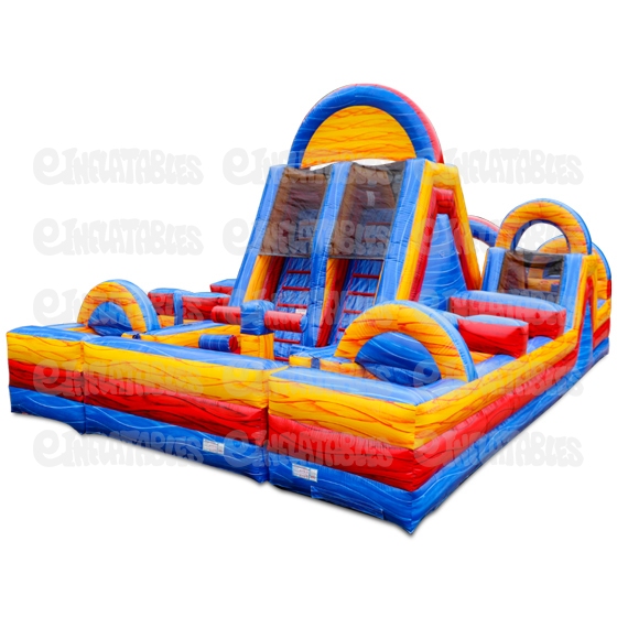 Inflatable Obstacle Course Mystic Turbo Rush 360 3 Piece