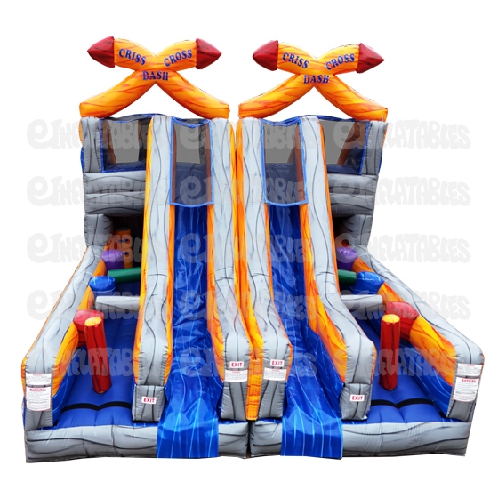 Criss Cross Dash Obstacle Course 2 Piece