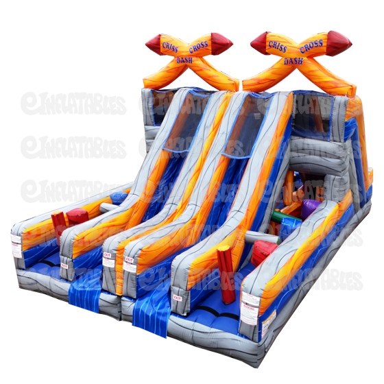 Criss Cross Dash Obstacle Course 2 Piece