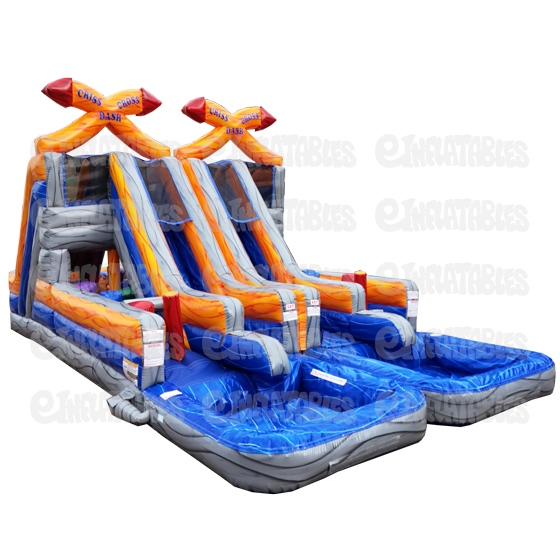 Criss Cross Dash Wet n Dry Obstacle Course 2 Piece