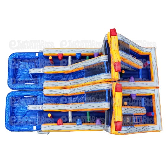 Criss Cross Dash Wet n Dry Obstacle Course 2 Piece