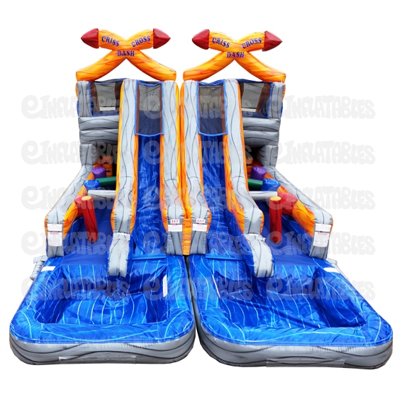 Criss Cross Dash Wet n Dry Obstacle Course 2 Piece