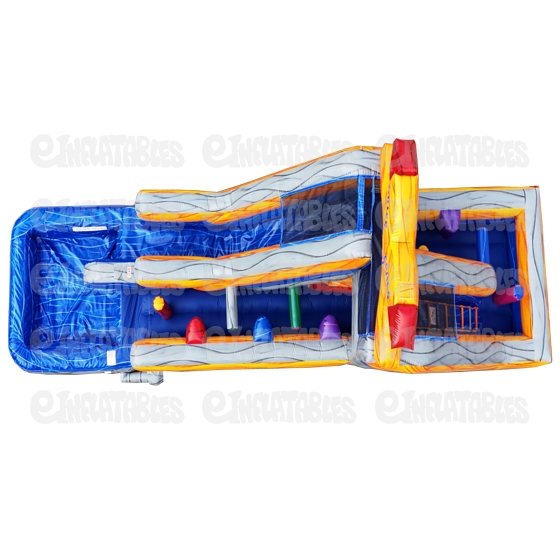 Criss Cross Dash Wet n Dry Obstacle Right Side Only