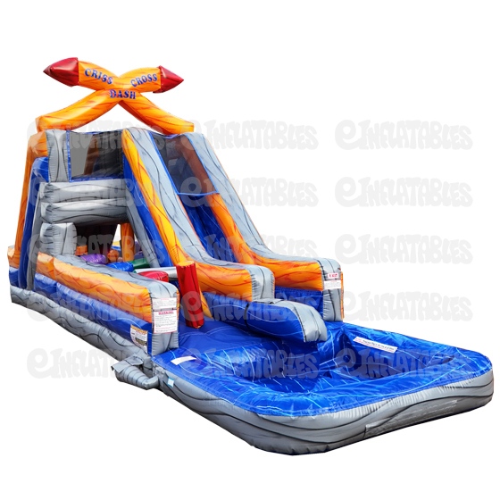 Criss Cross Dash Wet n Dry Obstacle Left Side Only