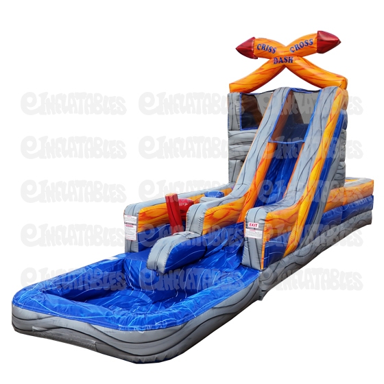 Criss Cross Dash Wet n Dry Obstacle Left Side Only