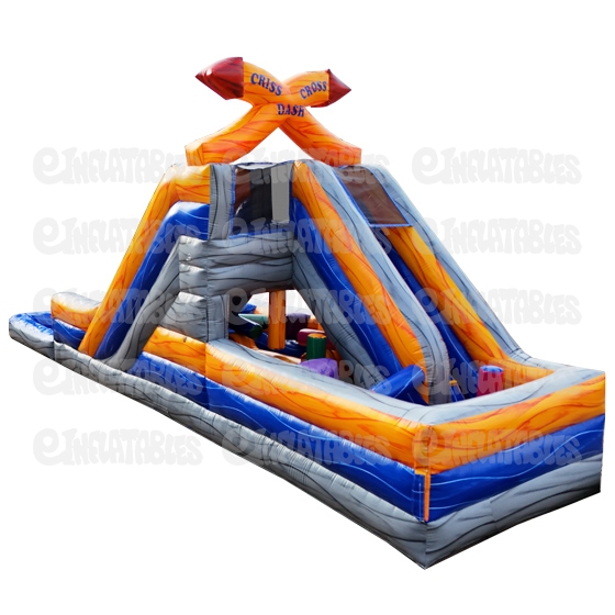 Criss Cross Dash Wet n Dry Obstacle Left Side Only