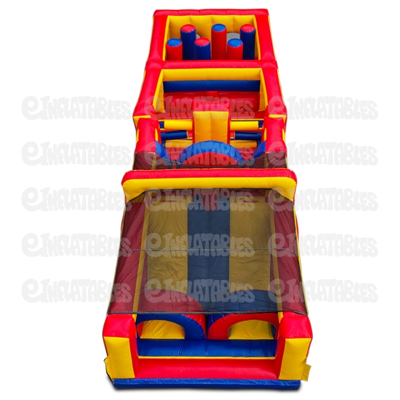 Inflatable Mega Obstacle Challenge Course Sections 1 & 2