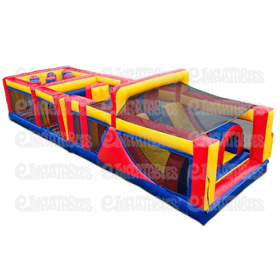 Inflatable Mega Obstacle Challenge Course Sections 1 & 2