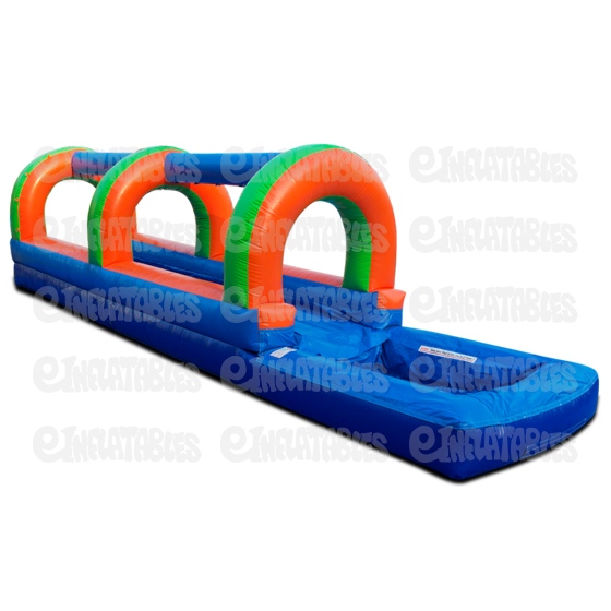 Inflatable Run N Splash Single Lane Slide