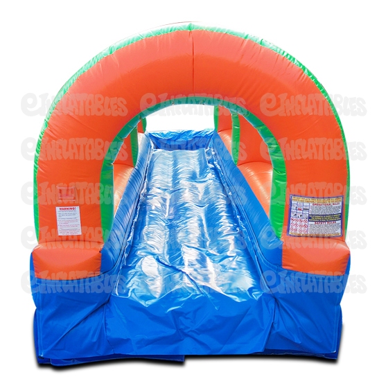 Inflatable Run N Splash Single Lane Slide