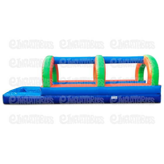 Inflatable Run N Splash Single Lane Slide