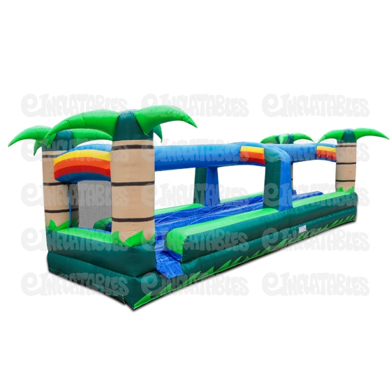 Run N Slide Tropical 2 Lane Slide