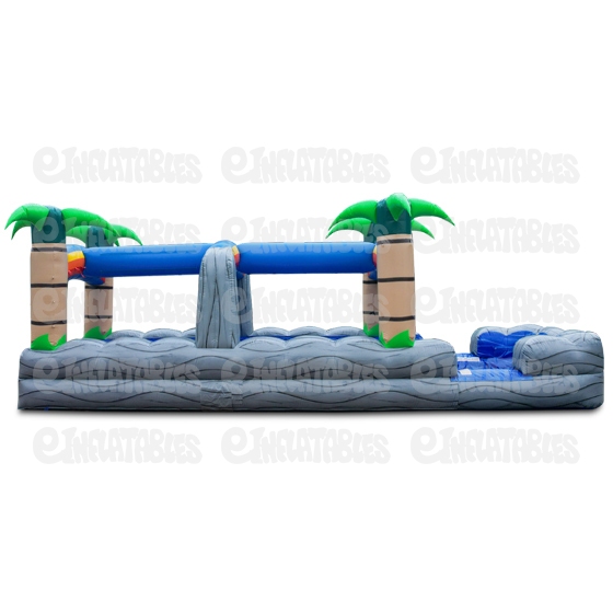 Run N Splash Rock 2 Lane Water Slide