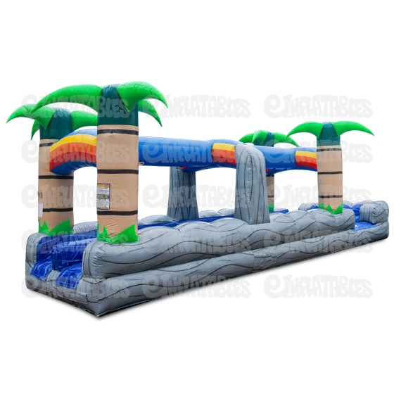 Run N Splash Rock 2 Lane Water Slide