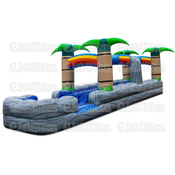 Run N Splash Rock 2 Lane Water Slide