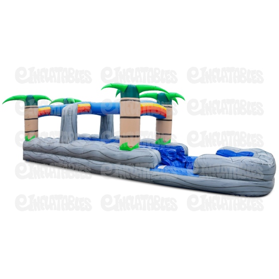 Run N Splash Rock 2 Lane Water Slide