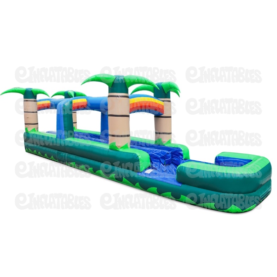 Run N Splash Tropical 2 Lane Water Slide