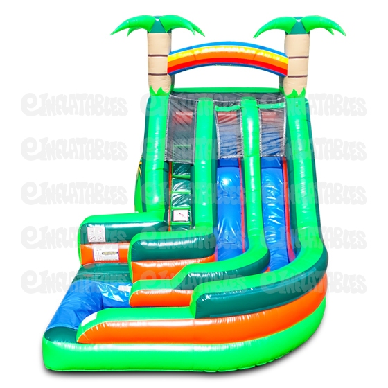 16 Tropical Wild Splash with Pool Water Slide