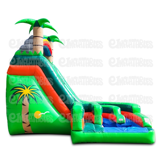 16 Tropical Wild Splash with Pool Water Slide