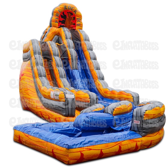 20 Fire Rock Ice Slide with Pool