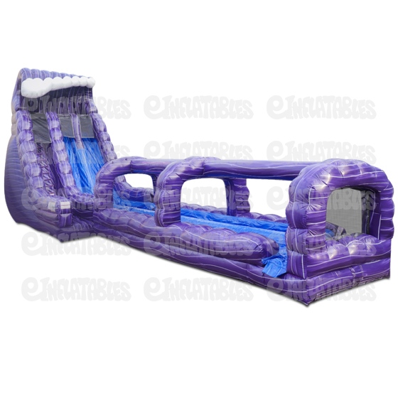 22 Purple Crush 2 Lane Run N Slide Combo