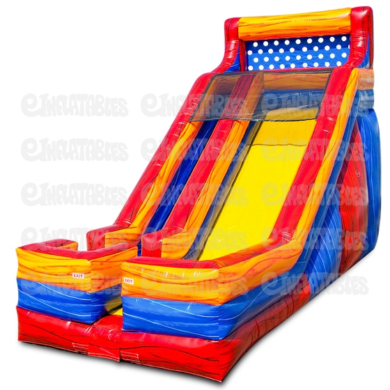 18 Blazing Dry Slide with Front Exit