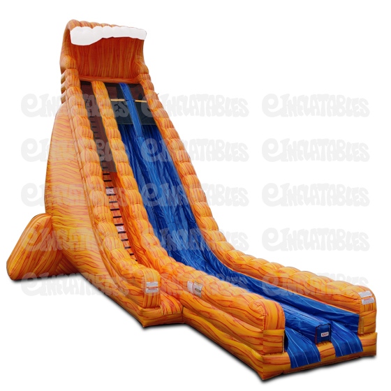 36 Fire Crush Dry Slide Dual Lane