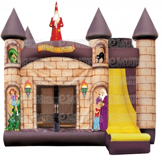 4 in 1 Inflatable Wizards Castle Combo