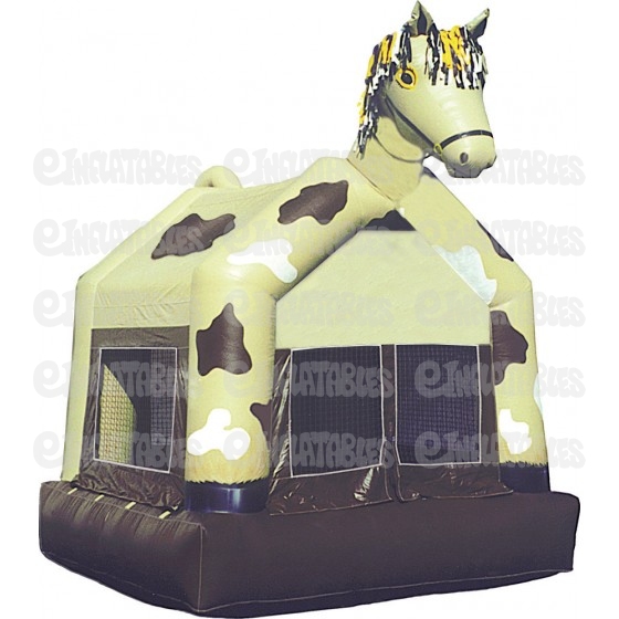 inflatable pony bouncer